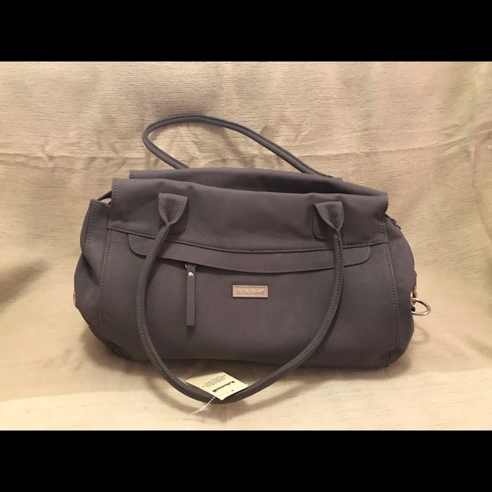 Reflections-Gray purse - satchel - bag